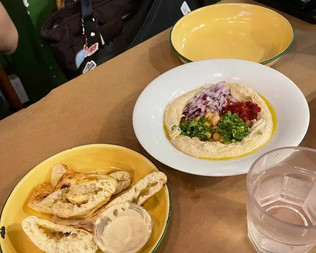 Hummus at Miznon