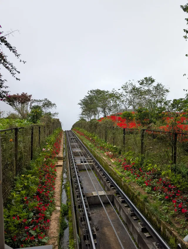 Train tracks in Sapa.