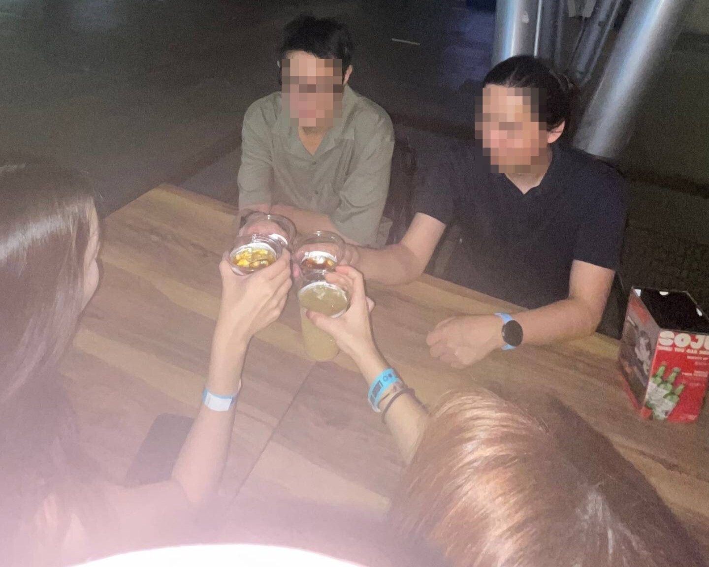 Drinks with friends!