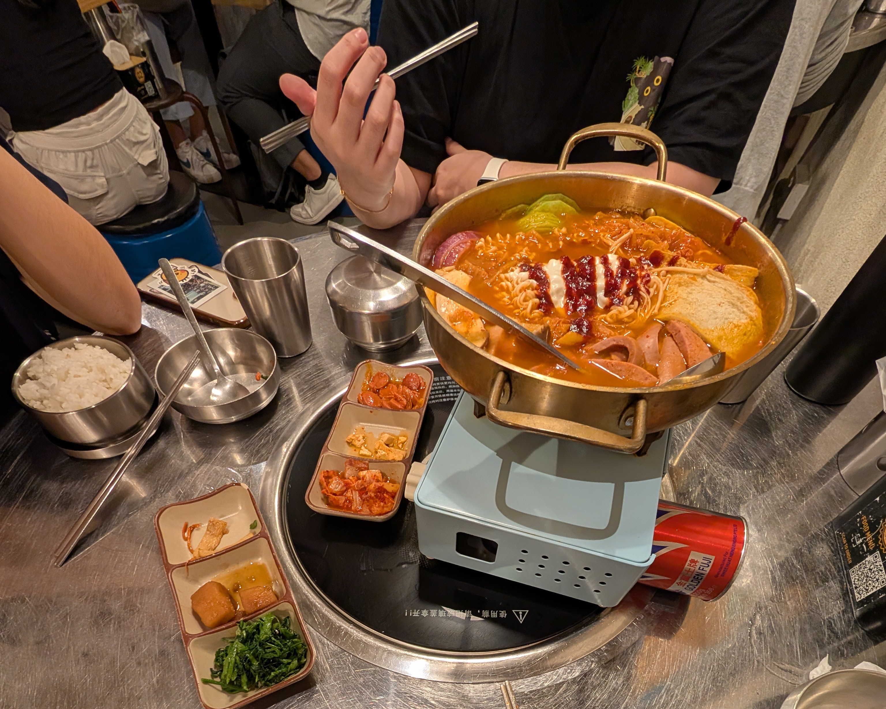 Korean food with friends!